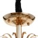 Chase "Arina" 8x60W E14 gold 58x58x53cm SVK