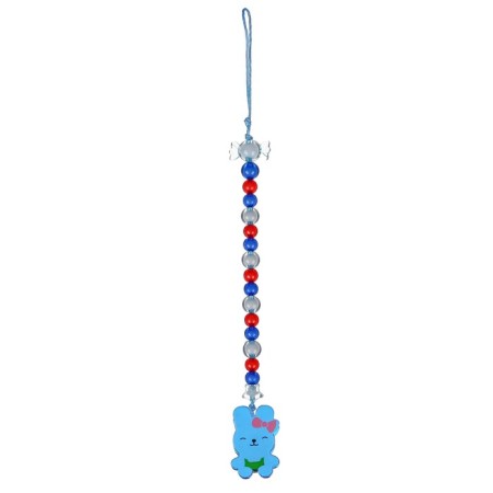 Holder for the nipple - dummy "bunny", blue color-5
