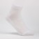 Women's socks, white color, size 23-25