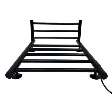 The electric heated towel "Sanprise" Aurora P6, 400x600 mm, right, black-4