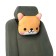Pillow on the headrest Matech Cutie Line, 30 x 25 x 10 cm, brown, white