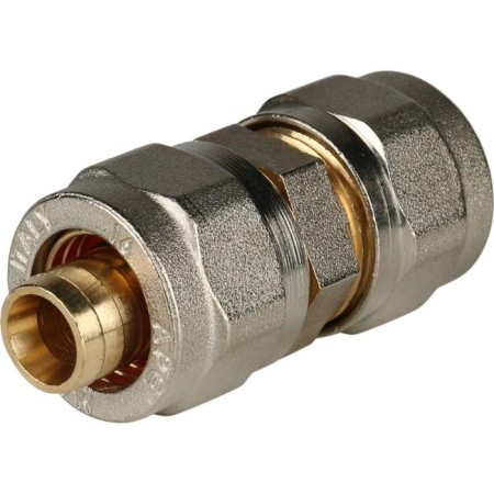 Connecting coupling stout SFS-0005-000016, D = 16 x 16 mm, for metal-plast. pipes, screw-2