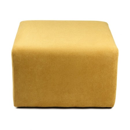 Puff "Warsaw" velor Happy 560 yellow 70x68x45-1