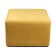 Puff "Warsaw" velor Happy 560 yellow 70x68x45