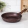 Granit Ultra pan, d = 28 cm, removable handle, anti -stick coating, brown color