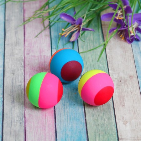 Rubber ball "Street", 3.3 cm, mix color