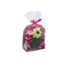 A set of dried flowers made of natural materials with the aroma of the Rosa 