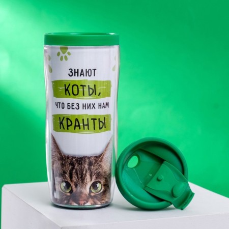 Thermost man "cats", 350 ml-2