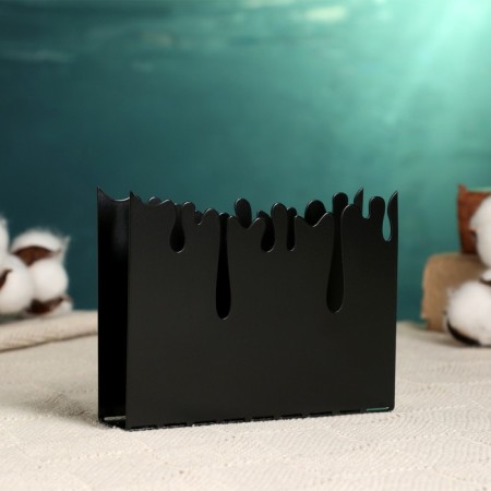Napkin "paints" 12x4cm, black-1