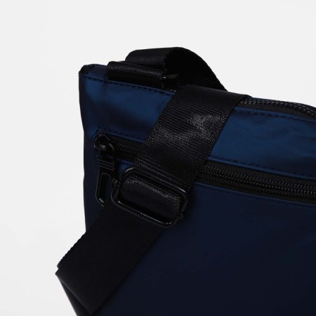 Male bag, blue color-4