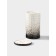 Set for the bathroom, 2 items: a glass 15 cm, soap dish 10 cm, ceramics, Iran
