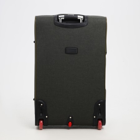 Big suitcase 28 ", lightning department, code castle, 3 wheels, 2 outer pockets, khaki color-6