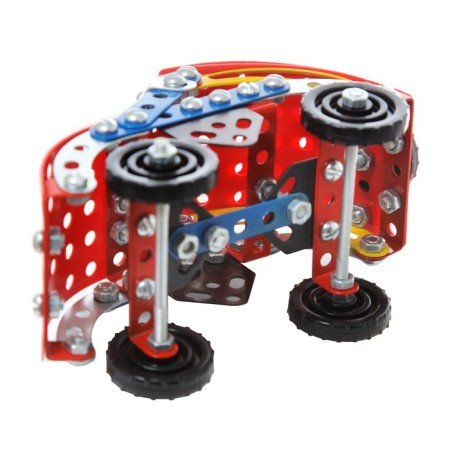 Metal designer "Mechanic", machine, 132 parts-1