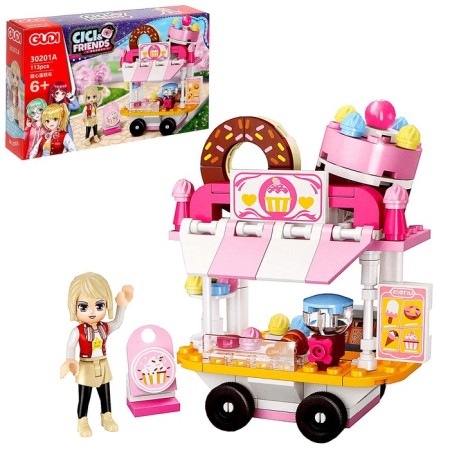 Constructor of the Cozy Cafe girlfriend, mix-3
