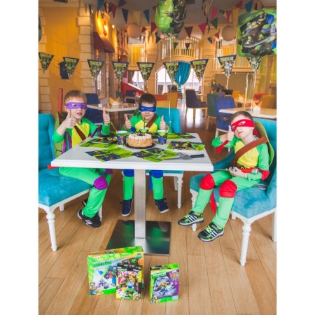 Carnival costume "Ninja. Turtle Donatello", textiles, river 28-30, height 104-110 cm-1