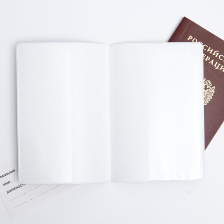 Cover for passport "Antiquity gray"-4