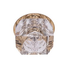 Subocard Economic light lamp 613 CL GD, 1x35W, G9, 4.5x7.5x7.5 cm, Golden color