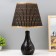 Table lamp "Almedia" E27 40W Black 25x25x43 cm Risalux