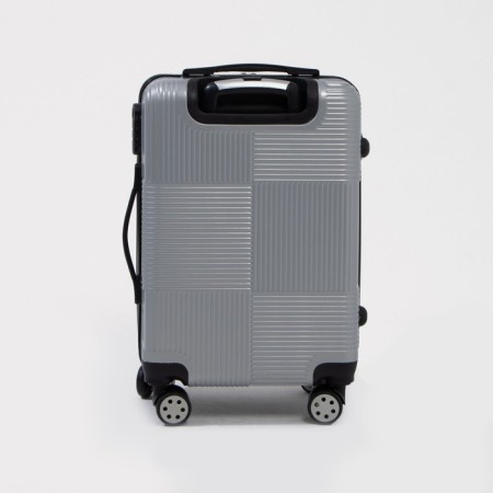 Small suitcase 20 "code castle, silver color-4