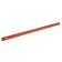 SPARTA level, 120 cm, aluminum, 3 eyes, orange, ruler