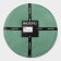 Set of serving napkins on the table "loft", 4 pcs, d = 38 cm, green color