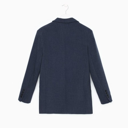 Women's jacket with side cuts MIST Size 40-42, blue color-10