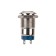 Anti-Vandal button Ø12 Fix (2C) OFF-on convex (A12-B2) Rexant