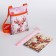 Gift set for the girl "Good Olena", bag, pen, notebook