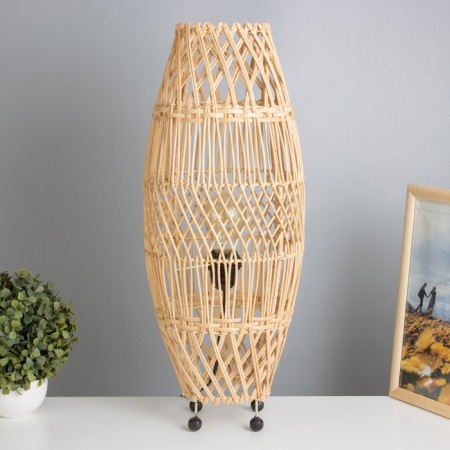 Roadflower Lamp from Rotan "Utari" 1x120W, E27, 20x20x55 cm
