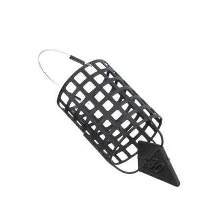 Metallic feeder X-Feeder ME Bullet 4K M Perfo, Matt Black, 30 g, 35 ml-1