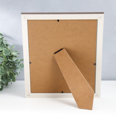 Photo frame plastic 20x25 cm "Staircase" Cinnamon 28x23 cm-3