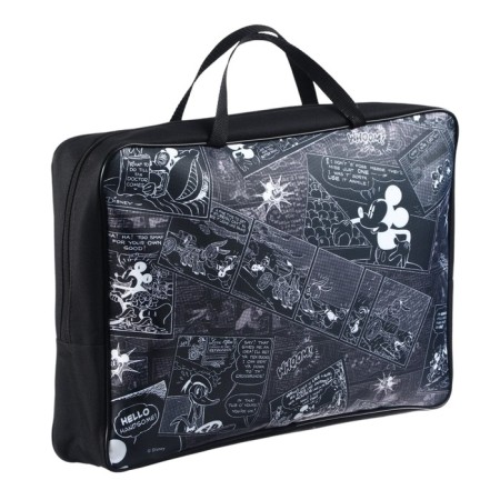A3, 470x350x80 mm with handles, textile, Mickey Mouse folder-5