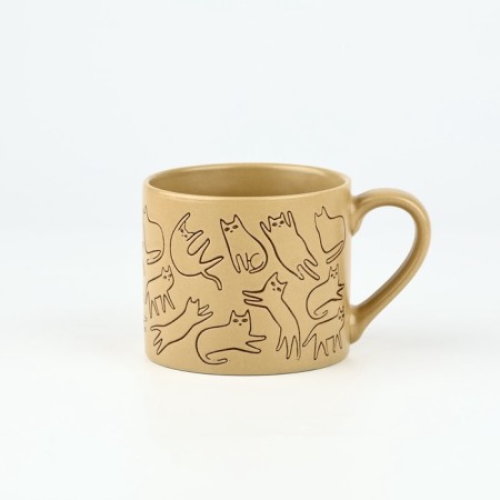 Ceramic "Kitty" mug, 320 ml-1