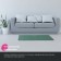 Bathroom mat IDDIS, 70x120 cm, microfiber, dark green color
