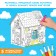 House-coloring house, 2 in 1