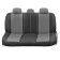 Autoshekhli universal Comfort COM-1105H black/dark gray, 9 items