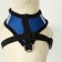 A set of ammunition with a soft harness and a reflective patch, m, Osh 26 cm, OG 36-44 cm, blue 76143