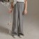 Elegant pants for girls KAFTAN Size 32 (110-116 cm), silver