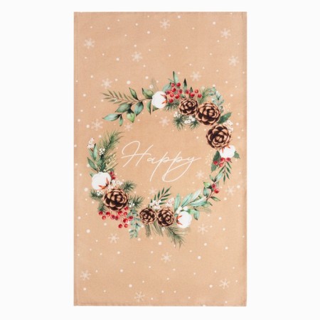 Ethel towel Fir Branches 40x73cm, 100% HL, Sarzha 190 gr/m2-1