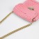A chain for a bag, with carbines, 14 × 18 mm, 60 cm, gold color