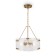 Suspended lamp 60W, 6XE14, 42x45x45 cm, brass