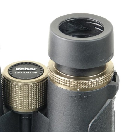 Binoculars VEBER ED-R, 8 × 42 WP, black color-4