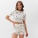 Pajama female (T -shirt and shorts) KAFTAN Blueberry p. 48-50