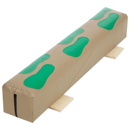 Soft gymnastic log “traces”, 1 m, mix color