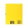 Archive box with A4 Calligrata valve, 75 mm, microgofrotcard, up to 700 sheets, yellow