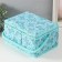 Casket for needlework "Butterflies and flowers on blue" 19x26x14.5 cm
