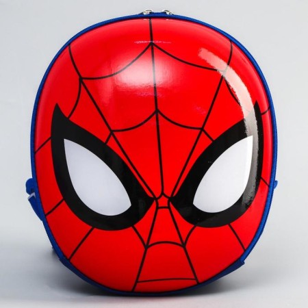 A satchel with a hard pocket 23 cm x 12 cm x 27 cm "Spider-Men", Spider-Man-1