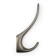 Furniture hook Cappio Note, two -rod, graphite color