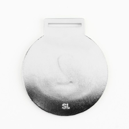 Prize medal 198, 2nd place, d = 5 cm, silver-2