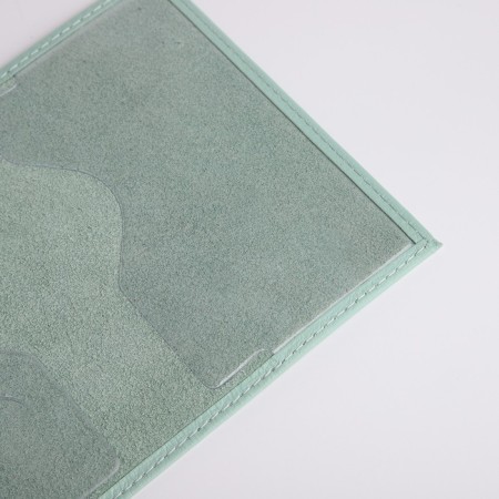 Cover for passport, mint color-5
